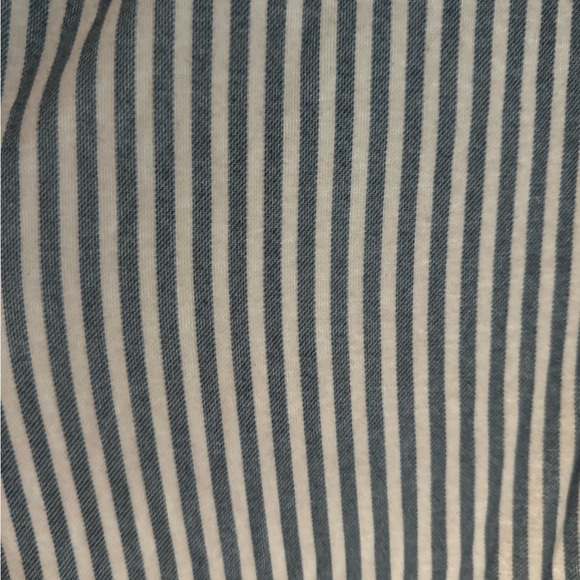 Faherty Blue and White Striped Midi Dress - Picture 2 of 2